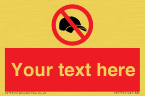 Custom prohibition no caps